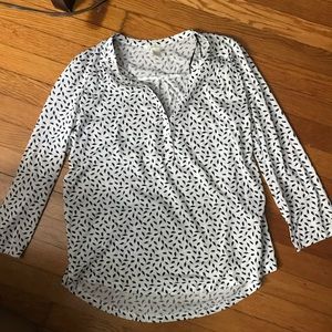H and M top size small
